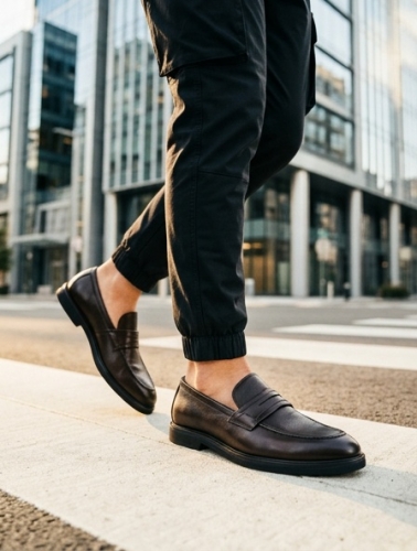 Loafers (Лофери) М коричн шкіра S040Y-4-Q648-GB2243 Coffee Cosottinni