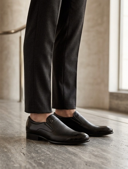 Slippers (Сліпери) М чорний шкіра D677KN-627-1 Cosottinni 40(р)
