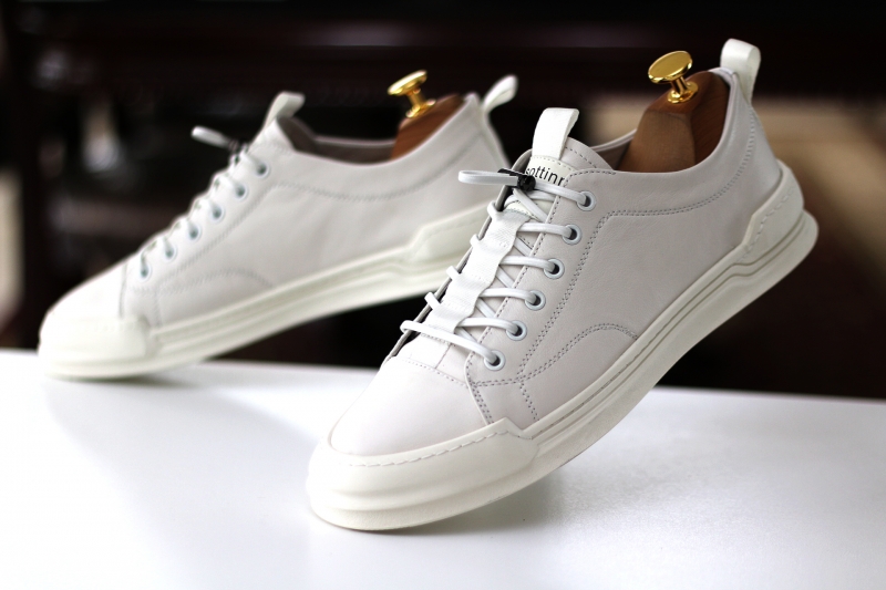 SPORTS SHOES ( КРОСІВКИ)  М білий шкіра FD8967N-J23 White Cosottinni