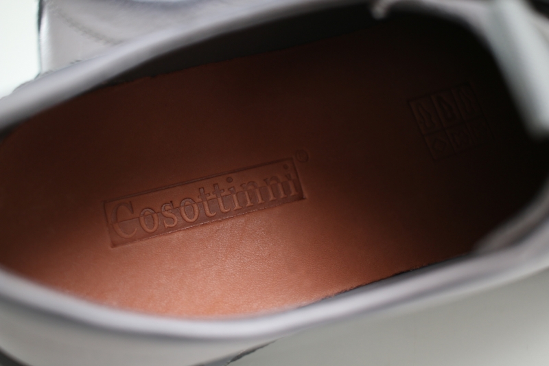 Sports shoes (Спортивне) М сірий шкіра FD8967N-J27 Cosottinni 40(р)