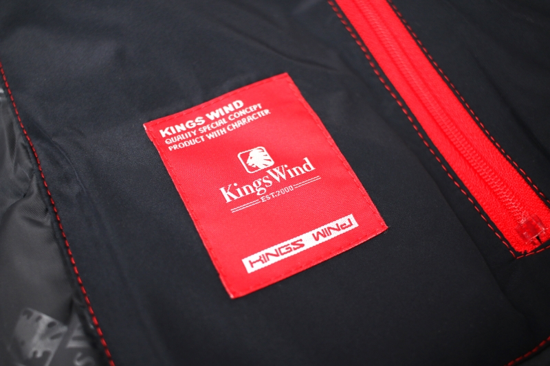 Чоловічий одяг Пуховики М т.синій 100% полієстер 9W03-3 KingsWind