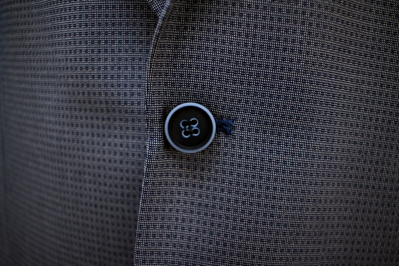 Чоловічий одяг Класичні костюми SLIM М сірий 65 % POLY , 35% VISKON E33 Grey ZI.GANALI