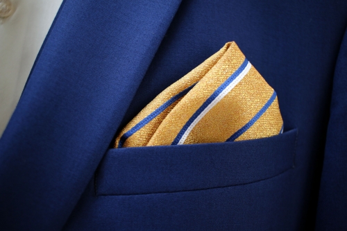 Чоловічий одяг Класичні костюми SLIM FIT М синій 80% WOOL, 20% VISCOSE 854 ROMASTER