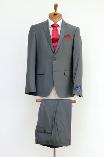 Чоловічий одяг Класичні костюми SLIM FIT М бірюзовий 86% WOOL, 10% POLYAMID, 4% LUCRA YUNSA 386-45 AMONCE
