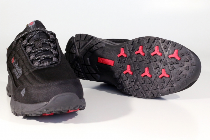 SNEAKERS ( КРОСІВКИ )  Montrail термомембрана -21’С М чорний\ червоний водовідштовхувальний поліестер A 2530-3 