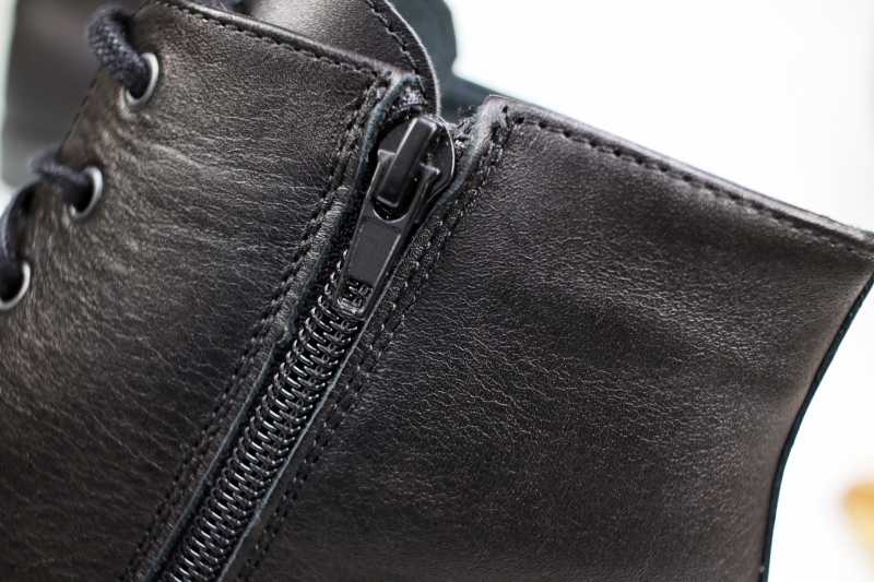 Winter boots (Черевики)  М чорний шкіра 867 black RIKO