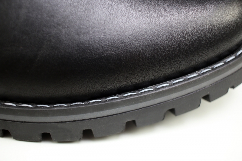 Winter boots (Черевики)  М чорний шкіра 867 black RIKO
