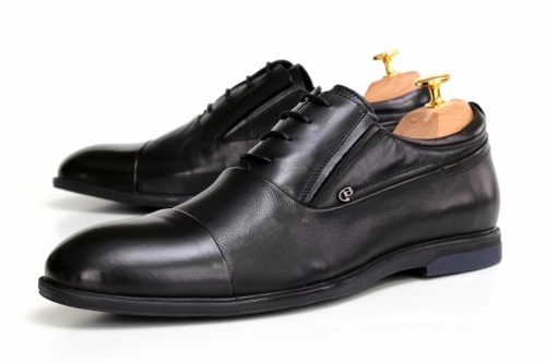 Oxfords (Оксфорди) М чорний шкіра 2055An-0201 Cosottinni 42(р)