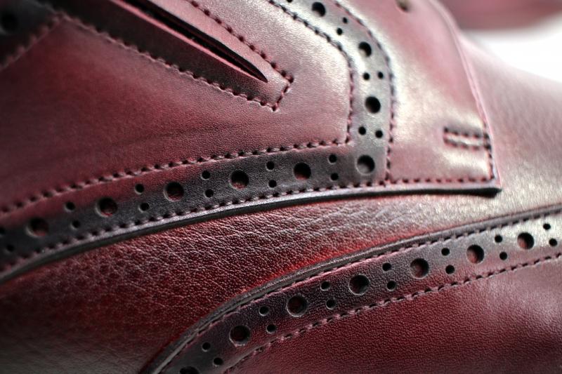Brogue ( Брогі ) М бордо шкіра D9206N-11-344 Cosottinni