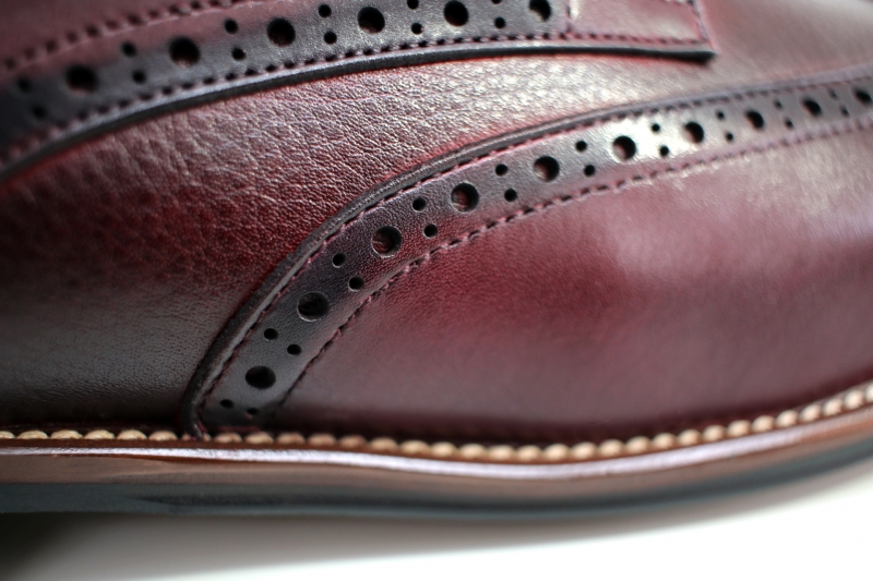 Brogue ( Брогі ) М бордо шкіра D9206N-11-344 Cosottinni