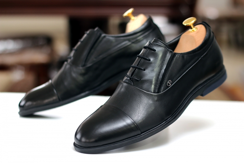 Oxfords (Оксфорди) М чорний шкіра 2055An-0201 Cosottinni 42(р)