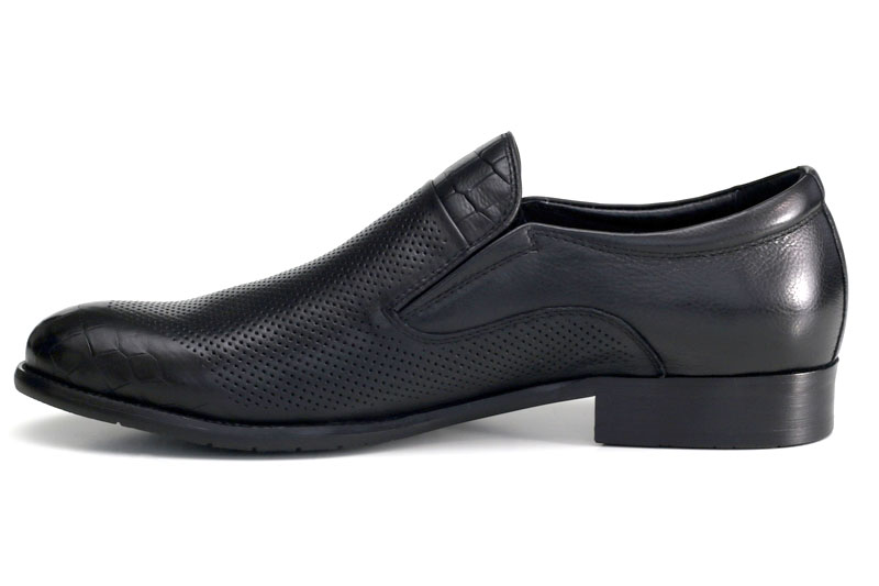 Slippers (Сліпери) М чорний шкіра D677KN-627-1 Cosottinni 40(р)