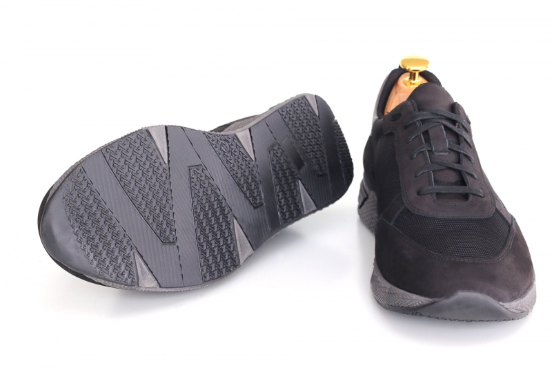 Sneakers (Кросівки) М чорний шкіра D-3225C Black Conhpol