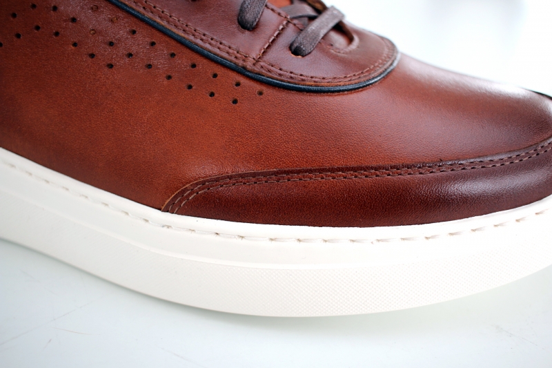 Sneakers (Кросівки) М коричн шкіра D-2915S Brown Conhpol