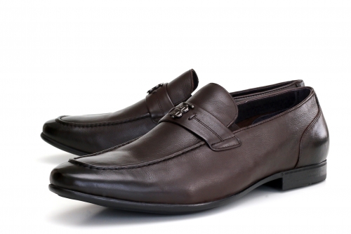 Loafers (Лофери) М коричн шкіра D778N-103B-A02 COFFEE Cosottinni