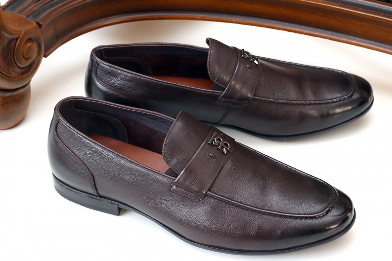 Loafers (Лофери) М коричн шкіра D778N-103B-A02 COFFEE Cosottinni